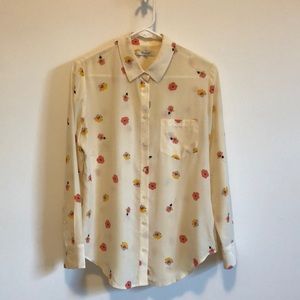 Madewell Floral Blouse